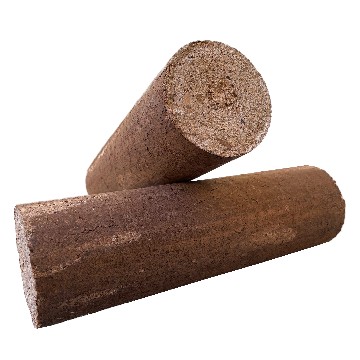 Buche compressée à haut rendement Bois densifié